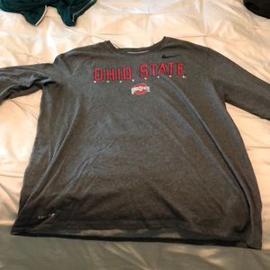 Ohio State Nike Dri Fit L/S Tee